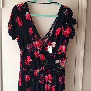 Express Floral Jumpsuit